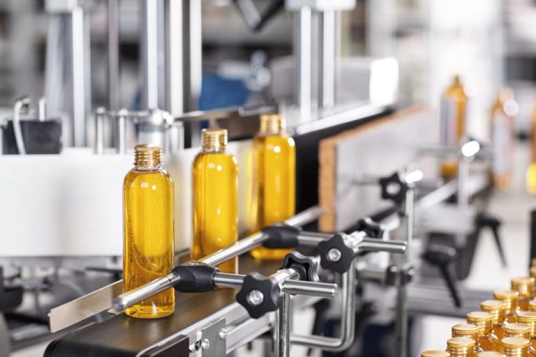 Fábrica embotelladora de aceite
